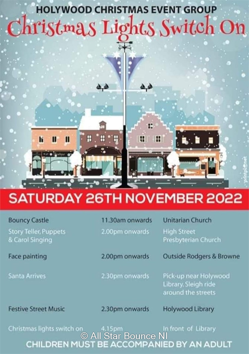 Christmas Bouncy castle in Holywood